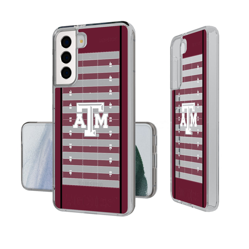 Texas A&M University Aggies Field Galaxy Clear Phone Case