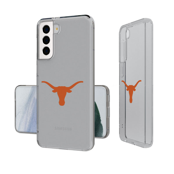 University of Texas Longhorns Insignia Galaxy Clear Phone Case