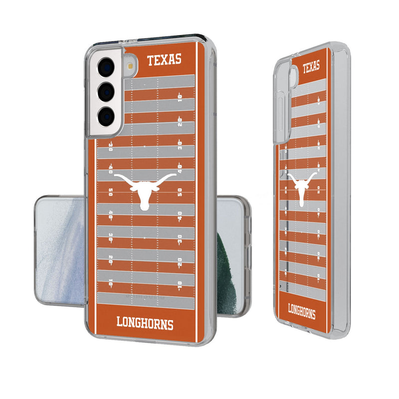 University of Texas Longhorns Field Galaxy Clear Phone Case