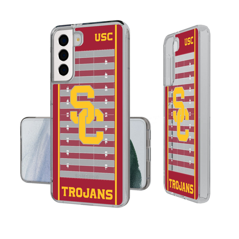 University of Southern California Trojans Field Galaxy Clear Phone Case