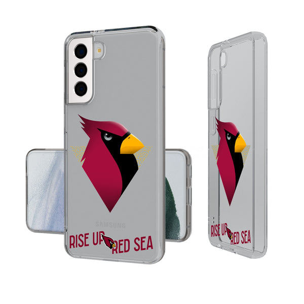 Arizona Cardinals 2024 Illustrated Limited Edition Galaxy Clear Phone Case