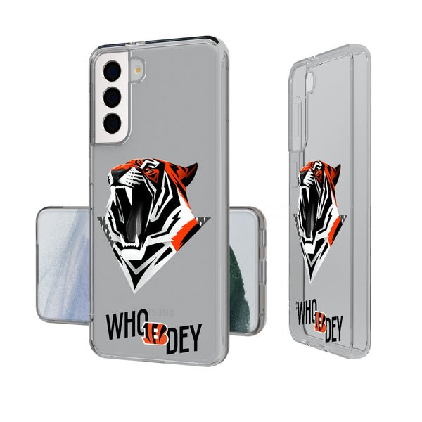 Cincinnati Bengals 2024 Illustrated Limited Edition Galaxy Clear Phone Case