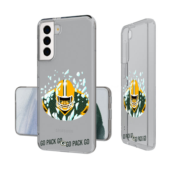 Green Bay Packers 2024 Illustrated Limited Edition Galaxy Clear Phone Case