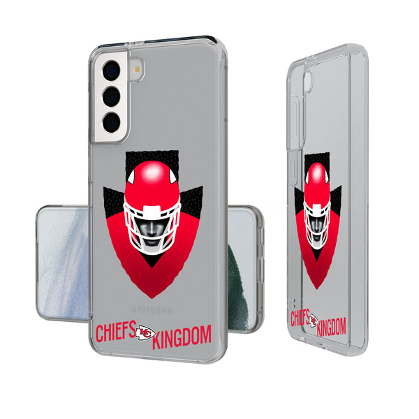 Kansas City Chiefs 2024 Illustrated Limited Edition Galaxy Clear Phone Case