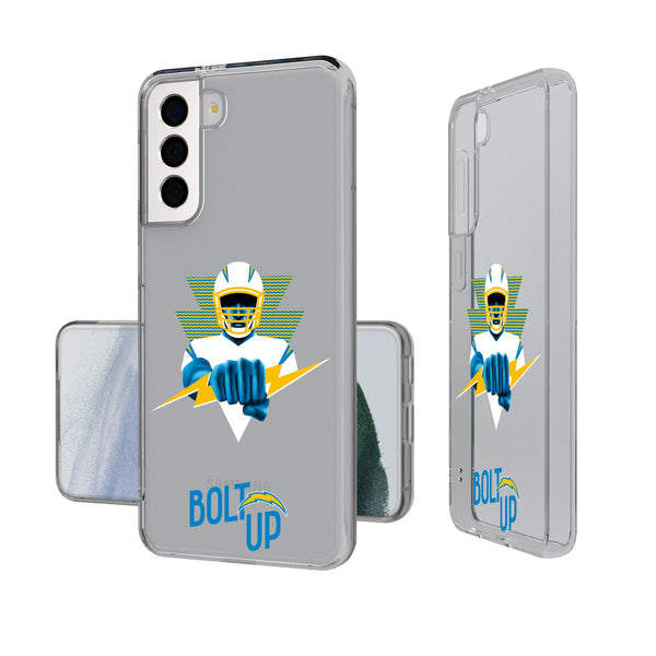 Los Angeles Chargers 2024 Illustrated Limited Edition Galaxy Clear Phone Case