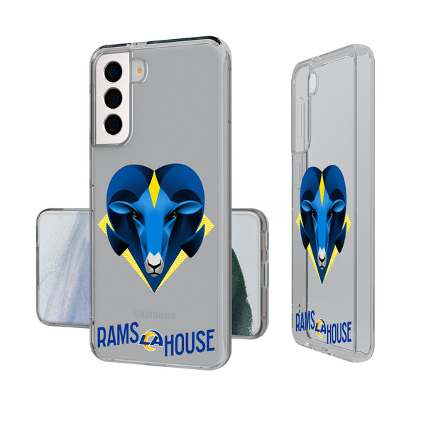 Los Angeles Rams 2024 Illustrated Limited Edition Galaxy Clear Phone Case