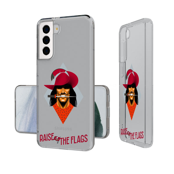 Tampa Bay Buccaneers 2024 Illustrated Limited Edition Galaxy Clear Phone Case