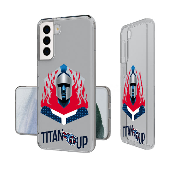 Tennessee Titans 2024 Illustrated Limited Edition Galaxy Clear Phone Case