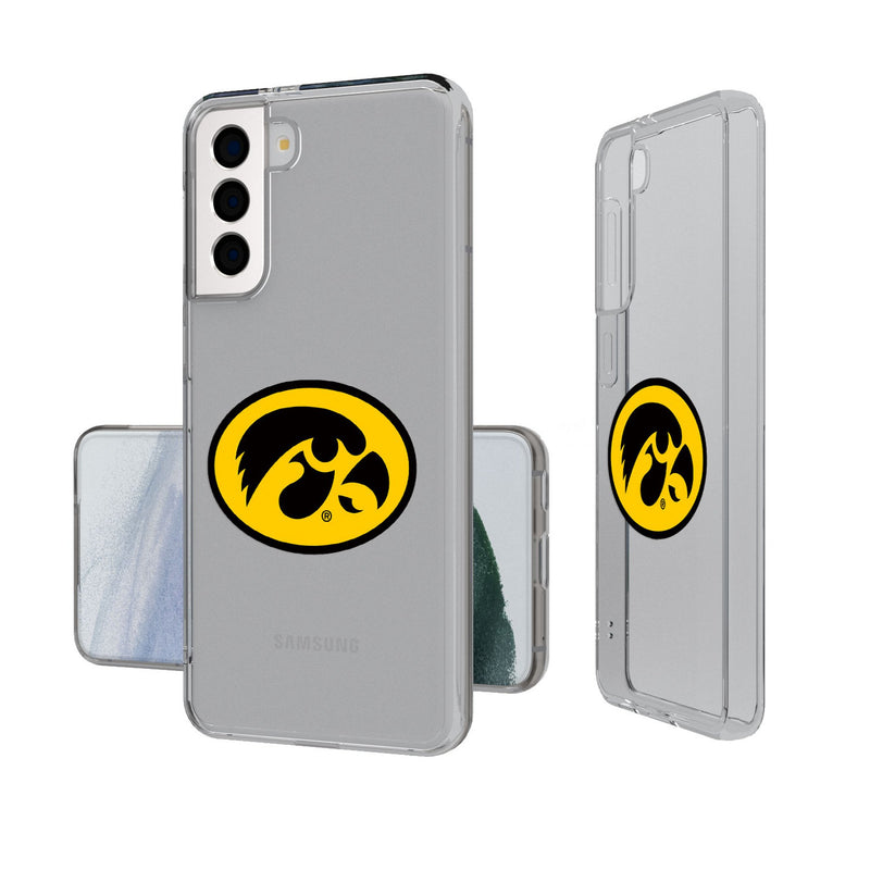 University of Iowa Hawkeyes Insignia Galaxy Clear Phone Case