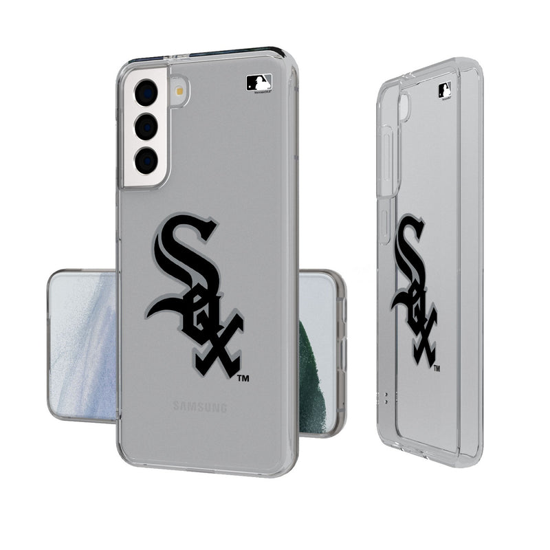 Chicago White Sox Insignia Galaxy Clear Phone Case