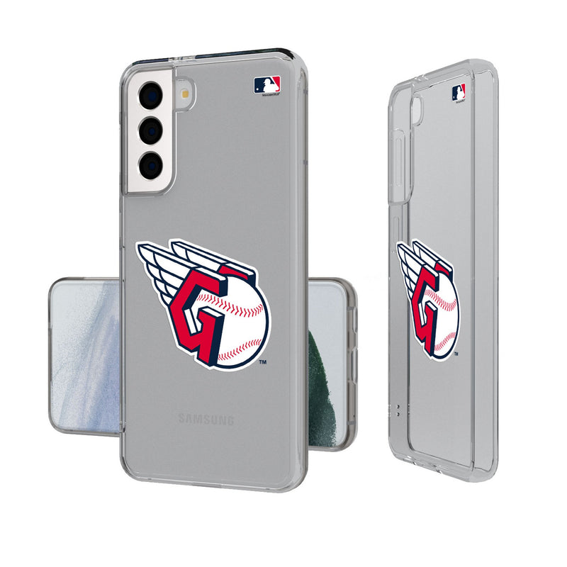 Cleveland Guardians Insignia Galaxy Clear Phone Case