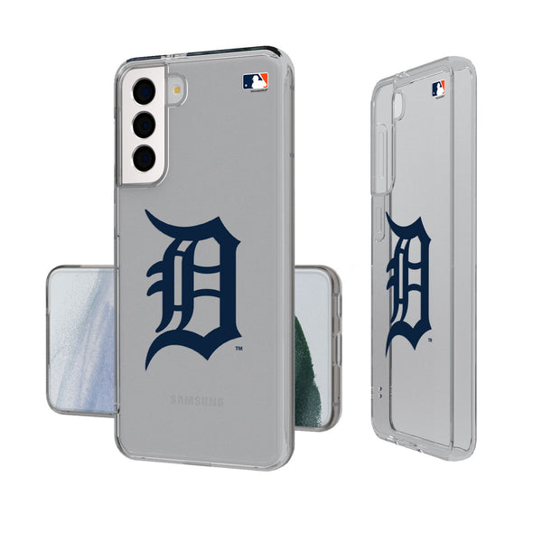 Detroit Tigers Insignia Galaxy Clear Phone Case