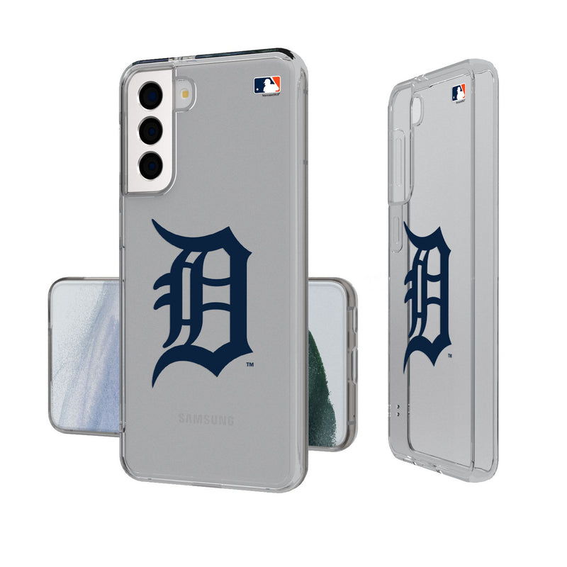 Detroit Tigers Insignia Galaxy Clear Phone Case