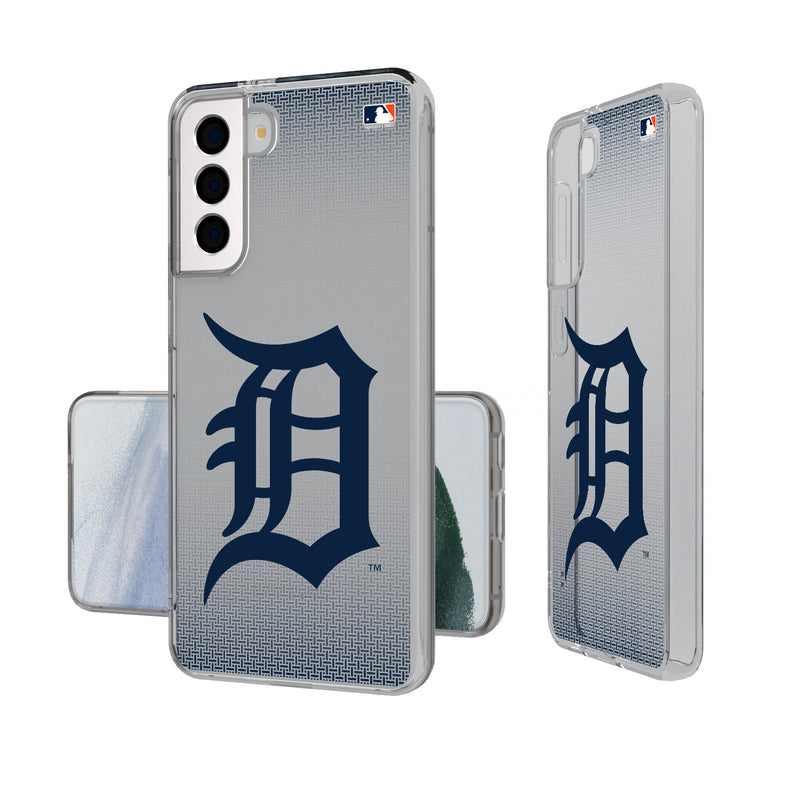 Detroit Tigers Linen Galaxy Clear Phone Case