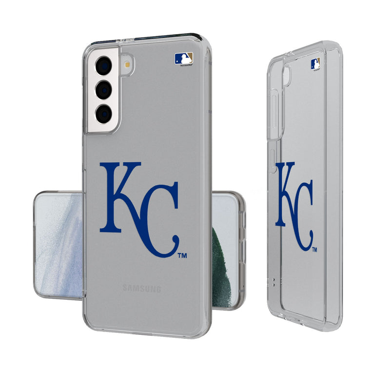 Kansas City Royals Insignia Galaxy Clear Phone Case