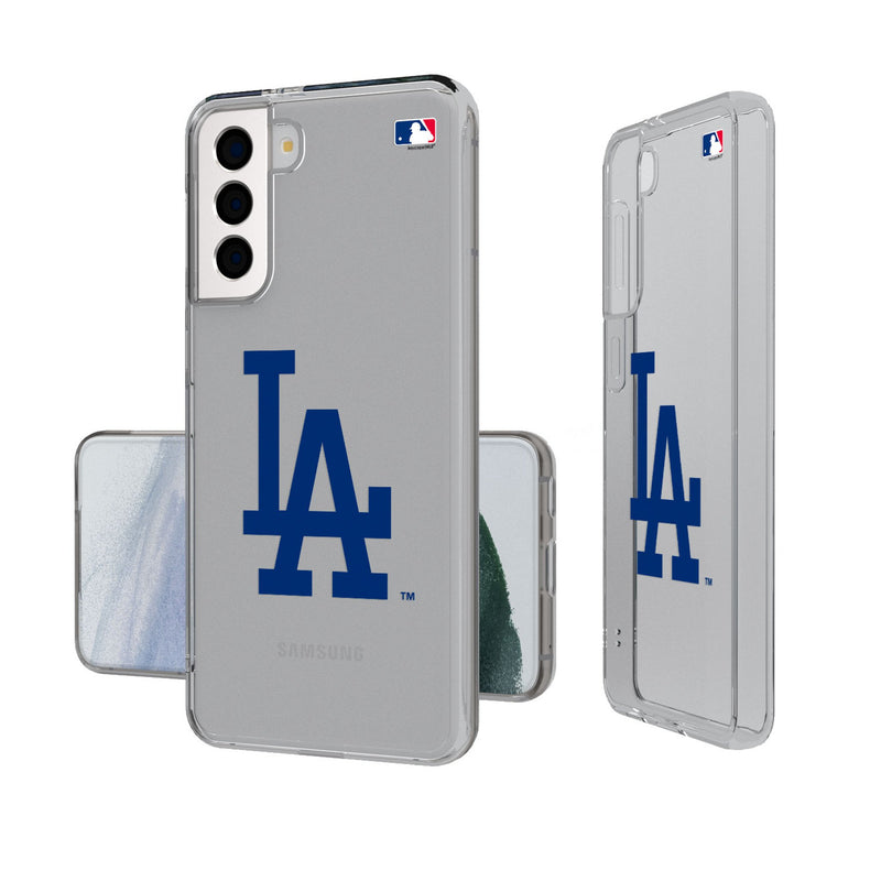 LA Dodgers Insignia Galaxy Clear Phone Case