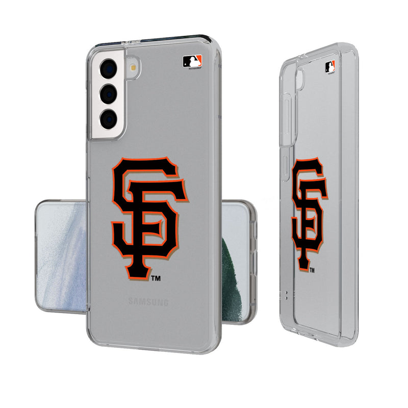 San Francisco Giants Insignia Galaxy Clear Phone Case