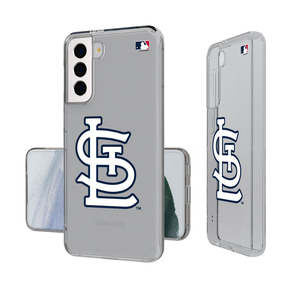 St Louis Cardinals Insignia Galaxy Clear Phone Case