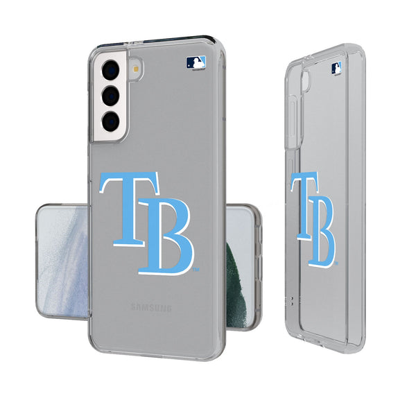 Tampa Bay Rays Insignia Galaxy Clear Phone Case