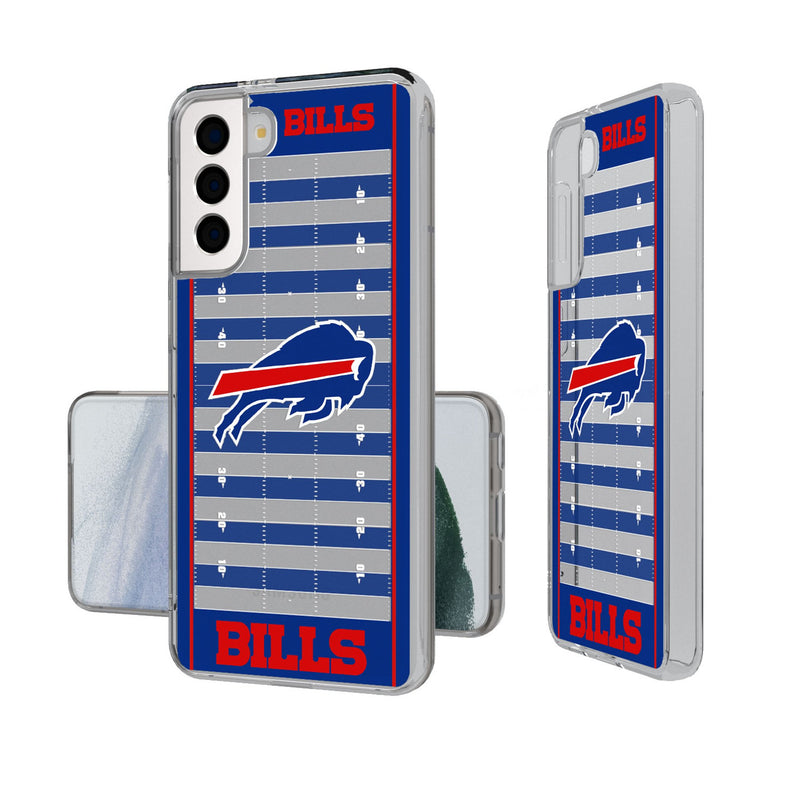 Buffalo Bills Field Galaxy Clear Phone Case