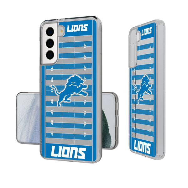 Detroit Lions Field Galaxy Clear Phone Case