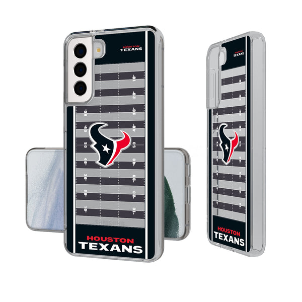 Houston Texans Field Galaxy Clear Phone Case