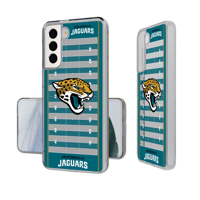 Jacksonville Jaguars Field Galaxy Clear Phone Case