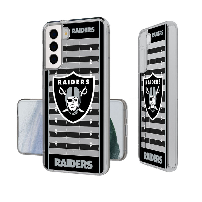 Las Vegas Raiders Field Galaxy Clear Phone Case