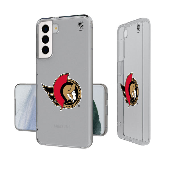 Ottawa Senators Insignia Galaxy Clear Phone Case