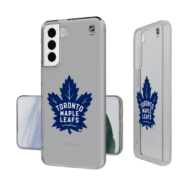 Toronto Maple Leafs Insignia Galaxy Clear Phone Case