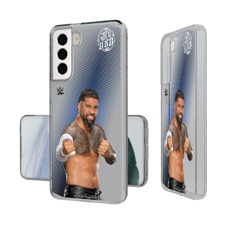 Jey Uso Superstar Galaxy Clear Phone Case