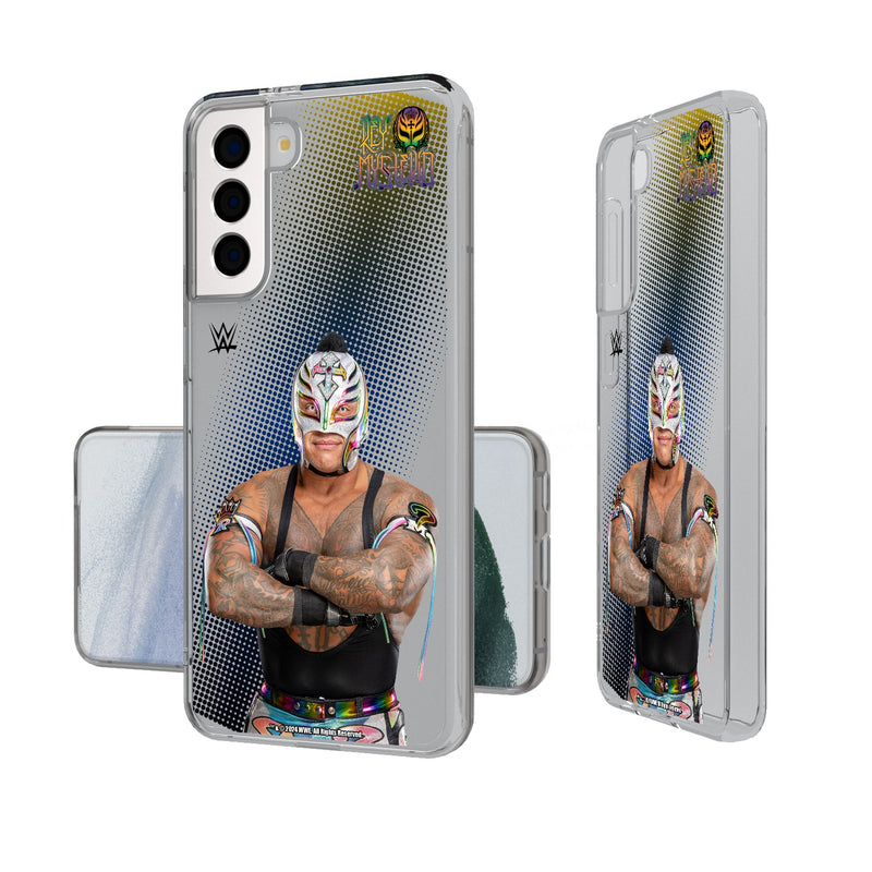 Rey Mysterio Superstar Galaxy Clear Phone Case