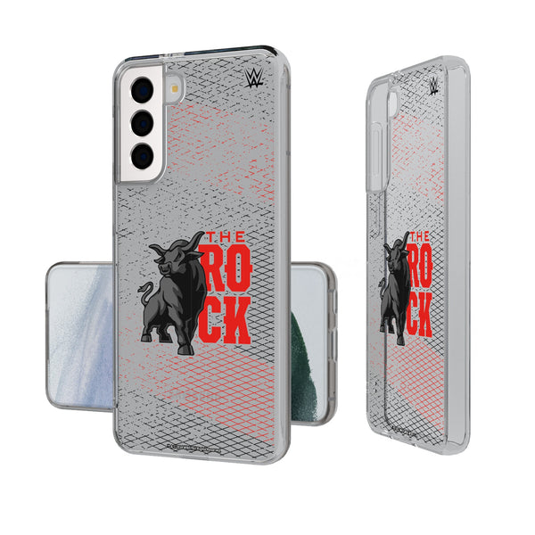 The Rock Steel Galaxy Clear Phone Case