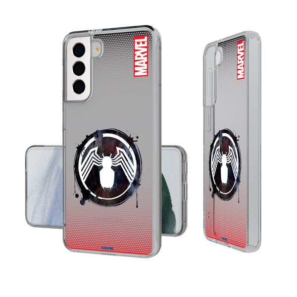 Marvel Venom Grid Galaxy Clear Phone Case