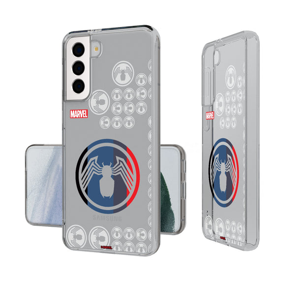 Marvel Venom Sigil Galaxy Clear Phone Case