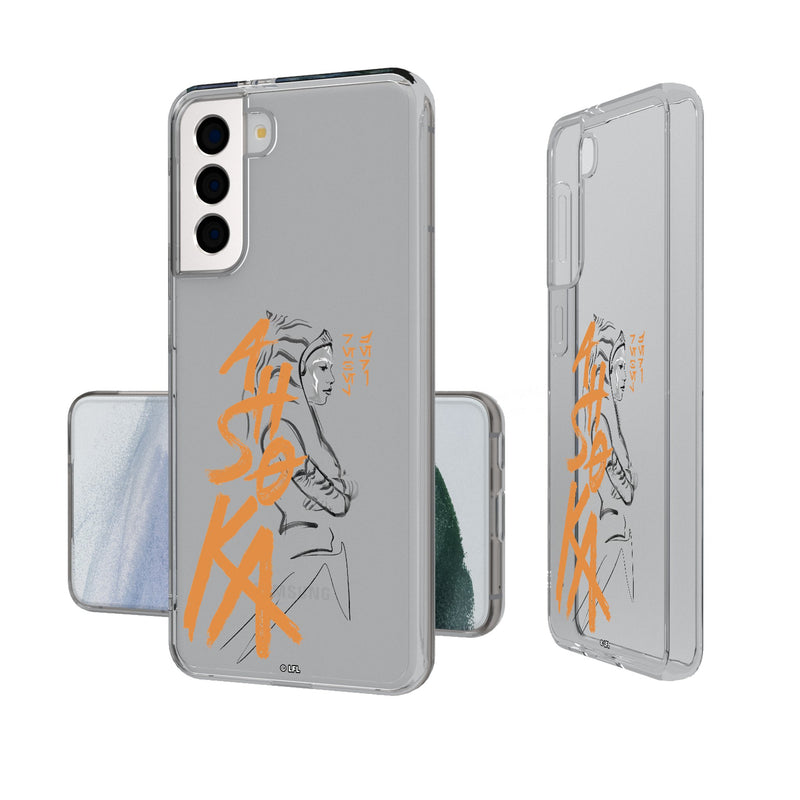 Star Wars Ahsoka BaseOne Galaxy Clear Phone Case