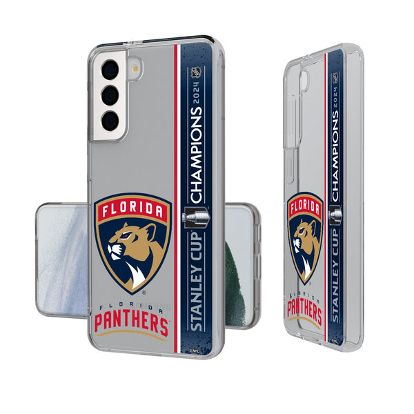 Florida Panthers 2024 Stanley Cup Galaxy Clear Phone Case