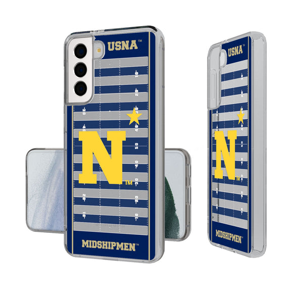 United State Naval Academy Midshipmen Field Galaxy Clear Phone Case