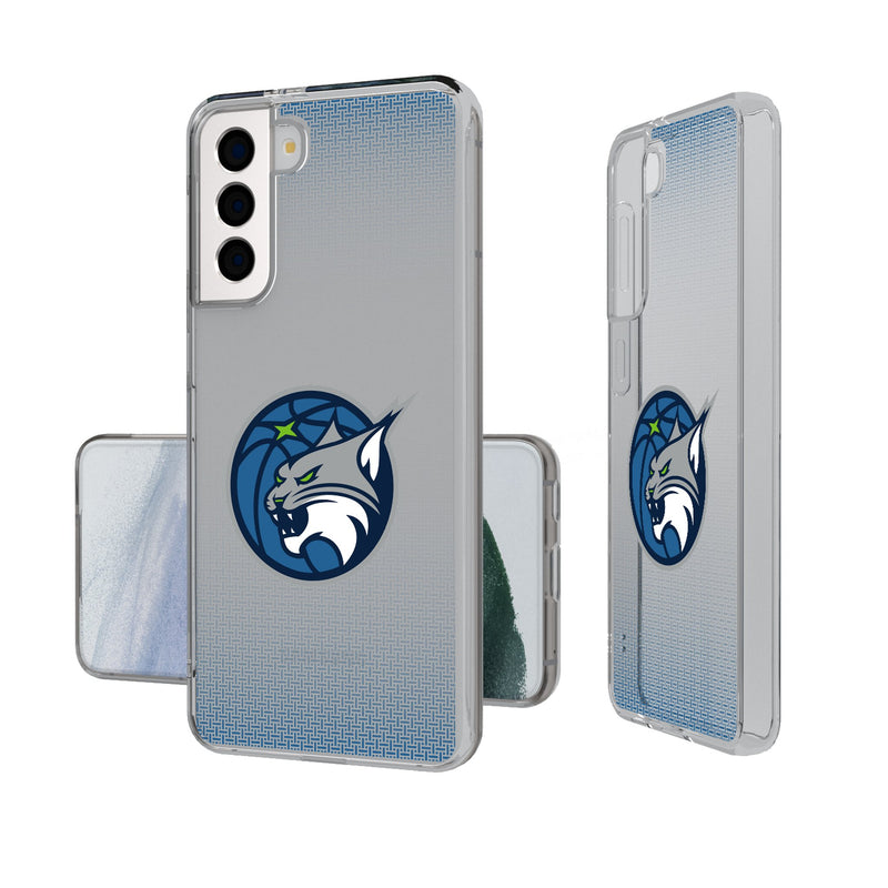 Minnesota Lynx Linen Galaxy Clear Phone Case