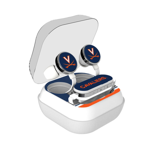 University of Virginia Cavaliers Stripe Wireless Earbuds