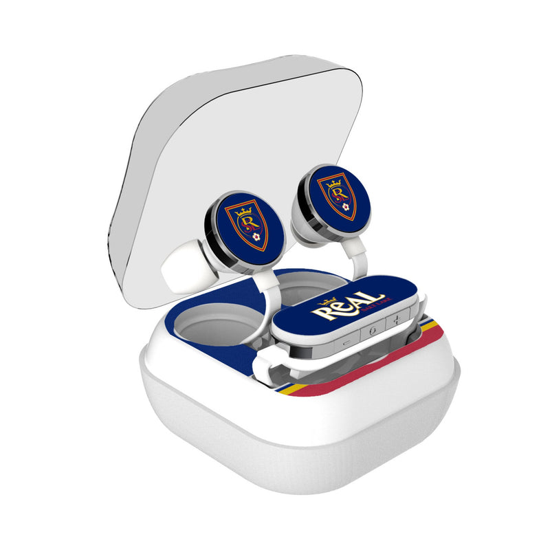 Real Salt Lake   Stripe Wireless Earbuds