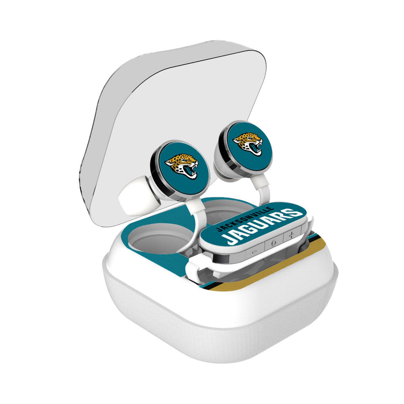 Jacksonville Jaguars Stripe Wireless Earbuds