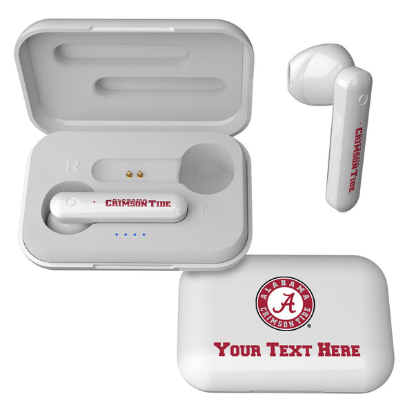 University of Alabama Crimson Tide Personalized Insignia Wireless TWS Earbuds
