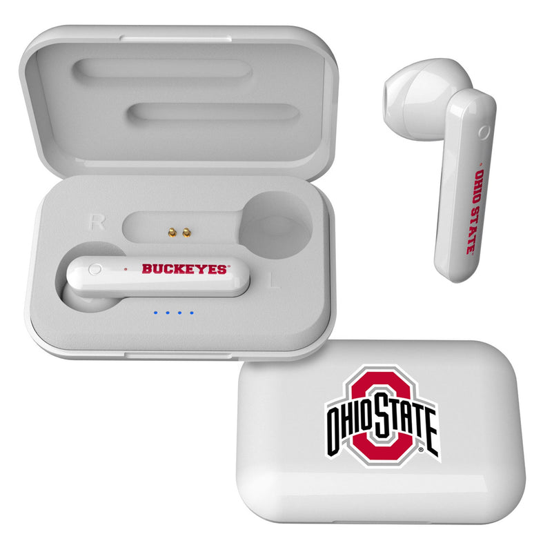 Ohio State University Buckeyes Insignia Wireless TWS Earbuds