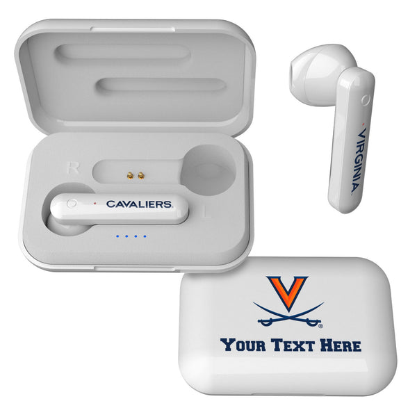 University of Virginia Cavaliers Personalized Insignia Wireless TWS Earbuds
