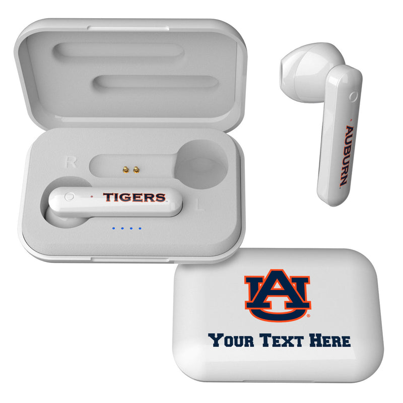 University of Auburn Tigers Personalized Insignia Wireless TWS Earbuds