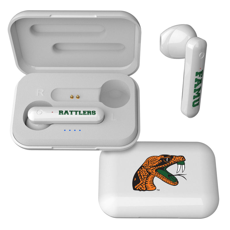 Florida A&M University Rattlers Insignia Wireless TWS Earbuds