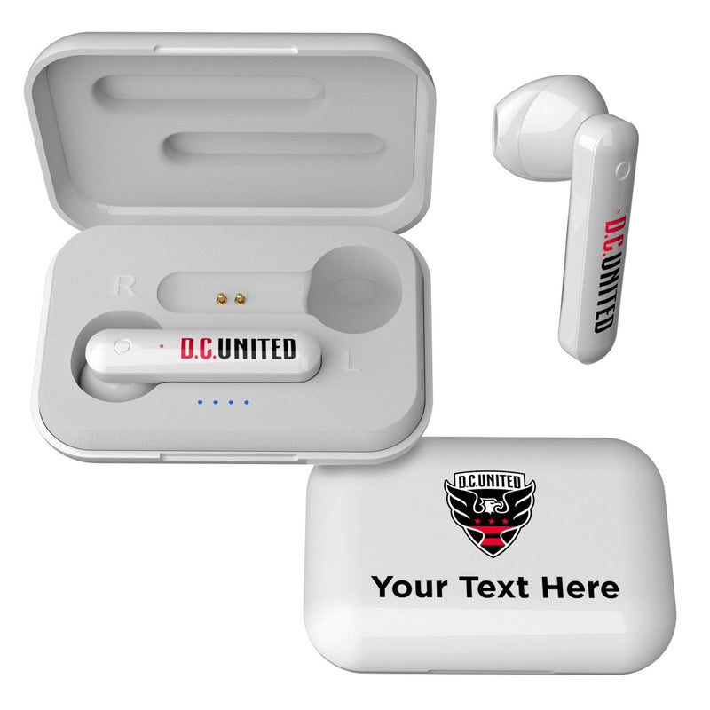 DC United Personalized Insignia Wireless TWS Earbuds