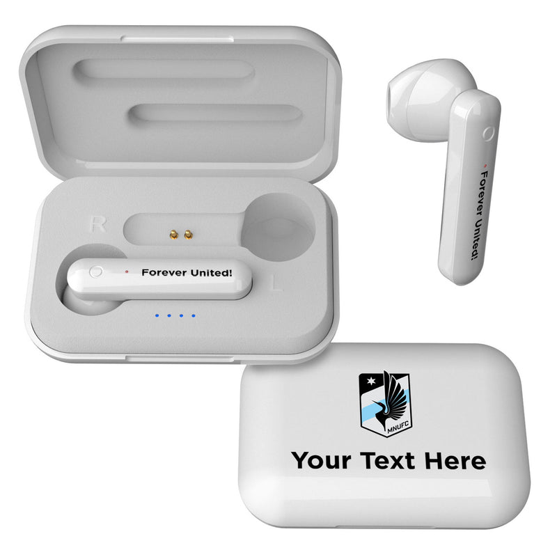Minnesota United FC Personalized Insignia Wireless TWS Earbuds