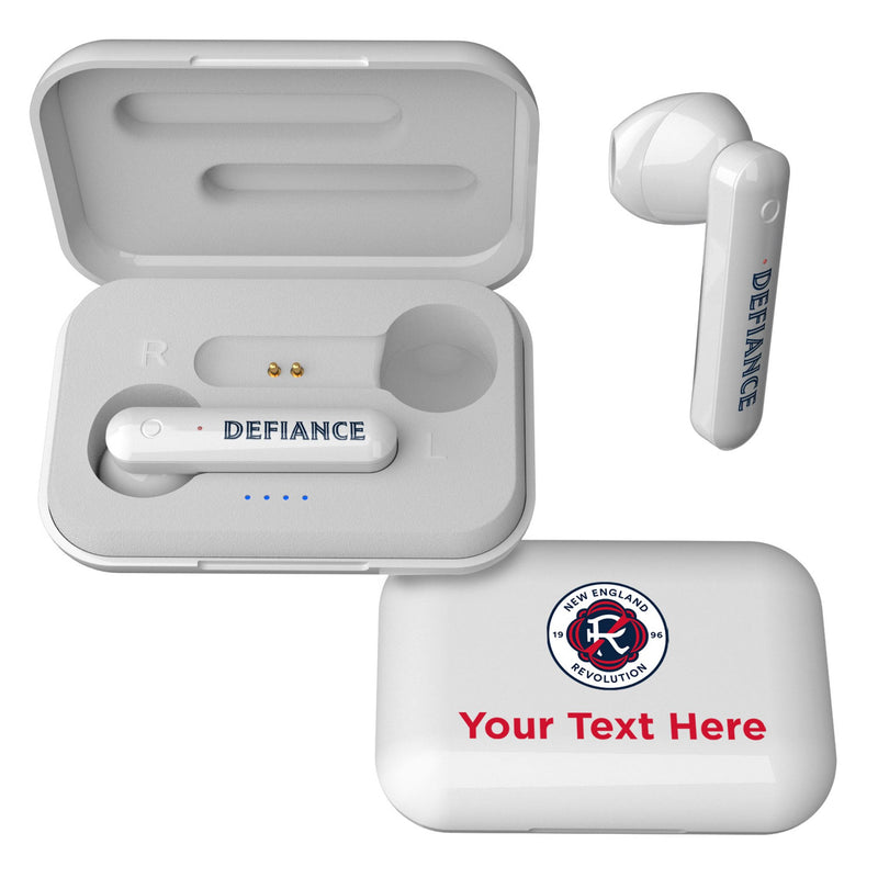 New England Revolution Personalized Insignia Wireless TWS Earbuds